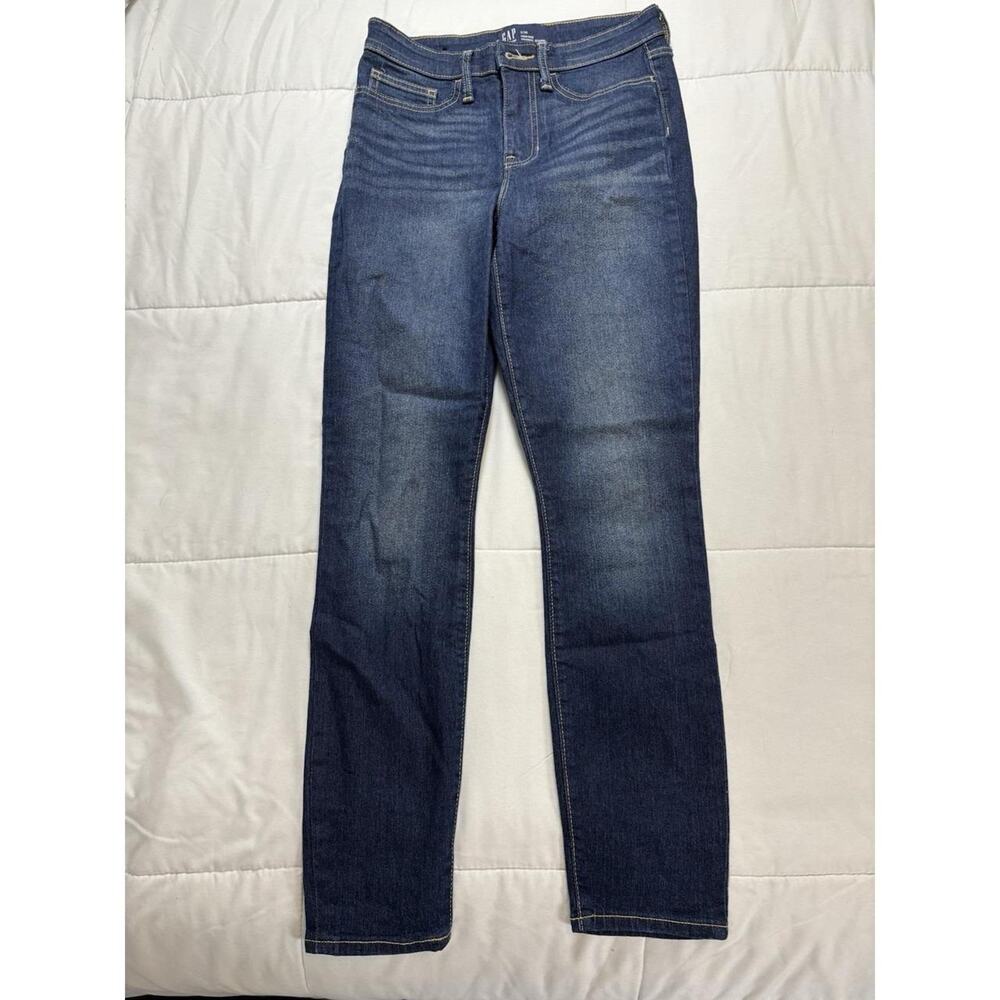 Classic American GAP High Rise Favorite Jeggings Dark Wash Denim Women Size 2/26